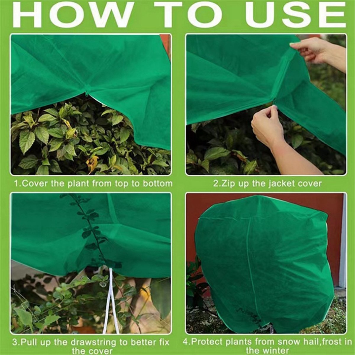 Gardening Tools Bag - ABLG Kantong Pelindung Tanaman Anti Embun