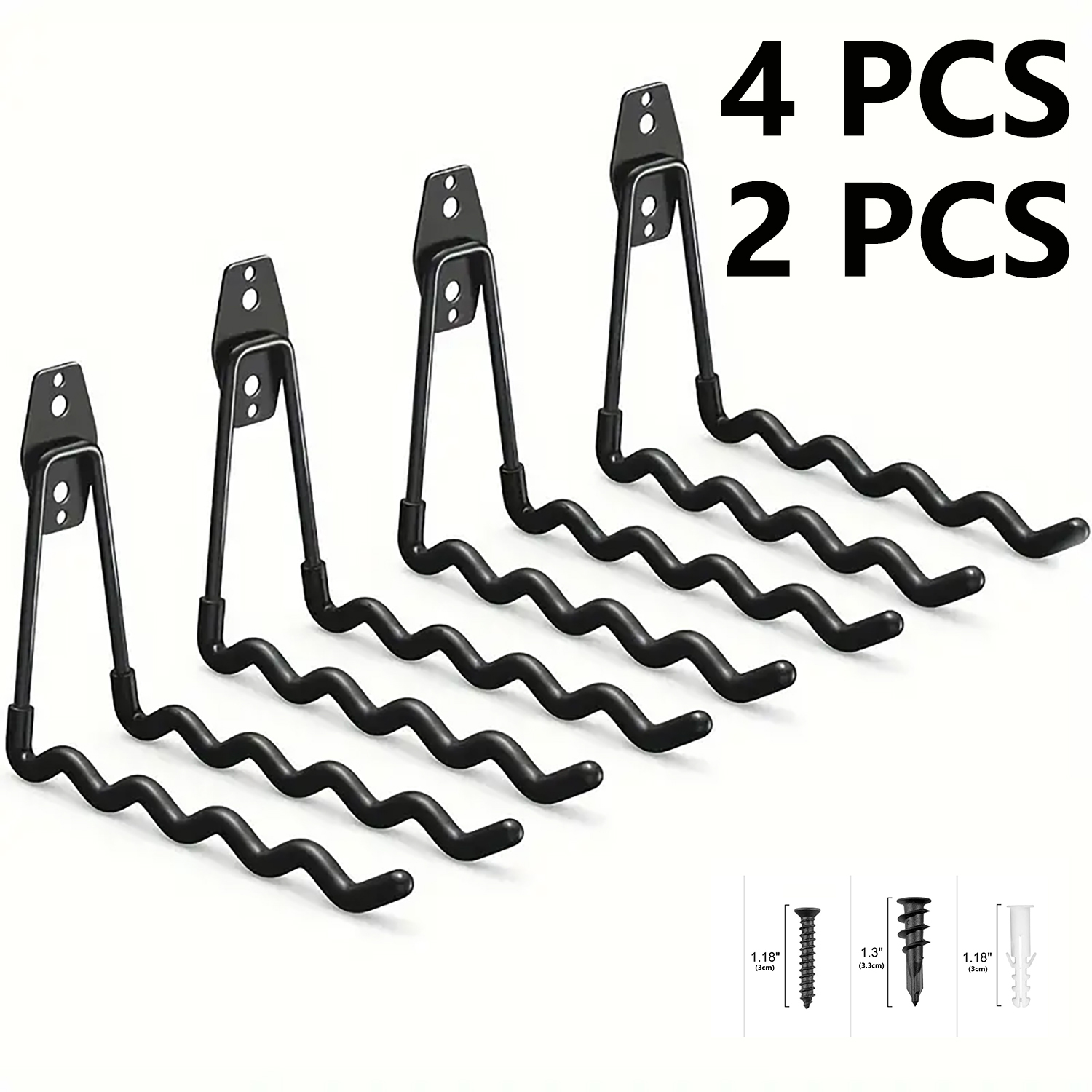 Gardening Tools Required - 2 Buah/Set 4 Buah Kait Garasi