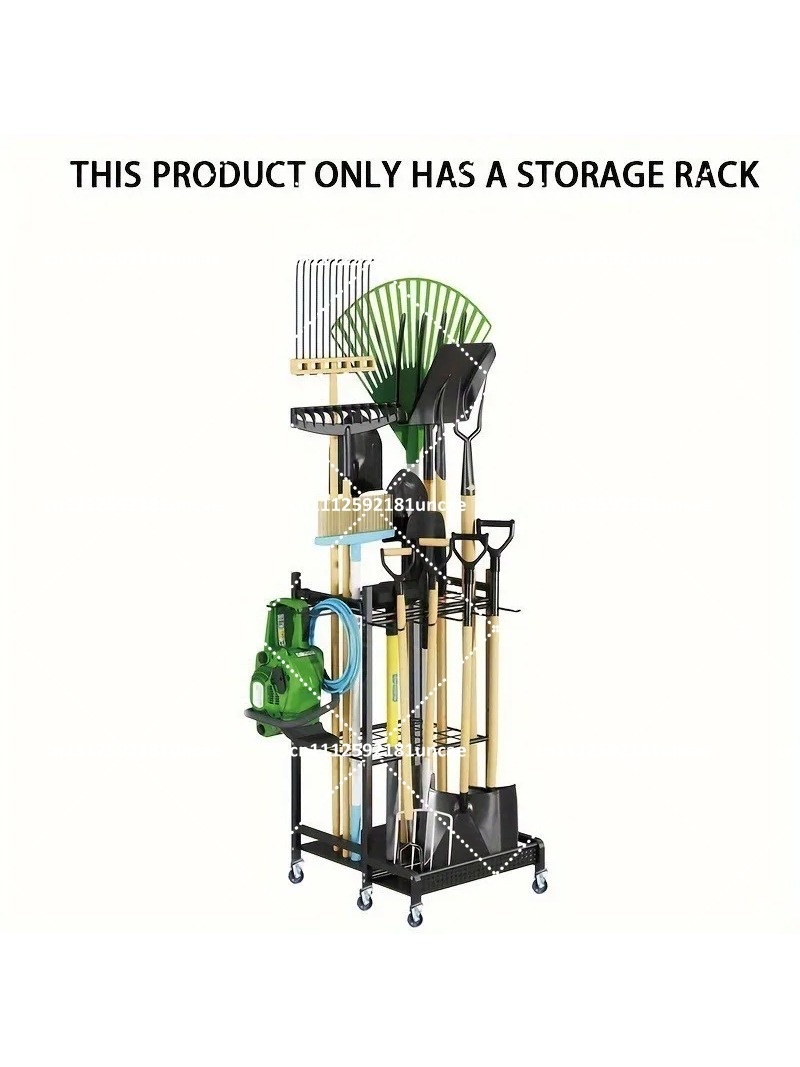 Gardening Tools Rack - Organizer Peralatan Kebun, Rak Utilitas yang