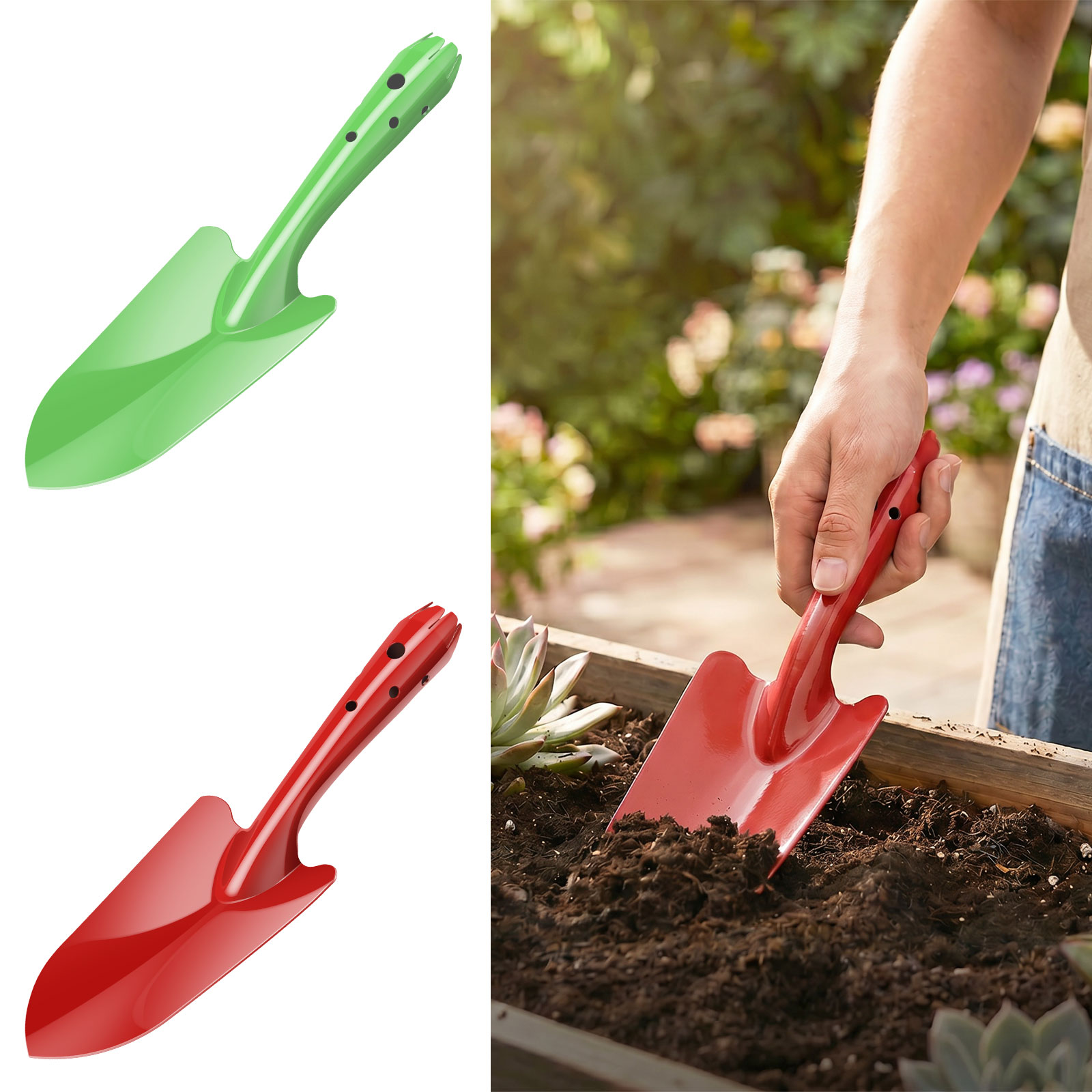 Gardening Tools Spade - Sekop Taman Logam Tahan Karat Sekop