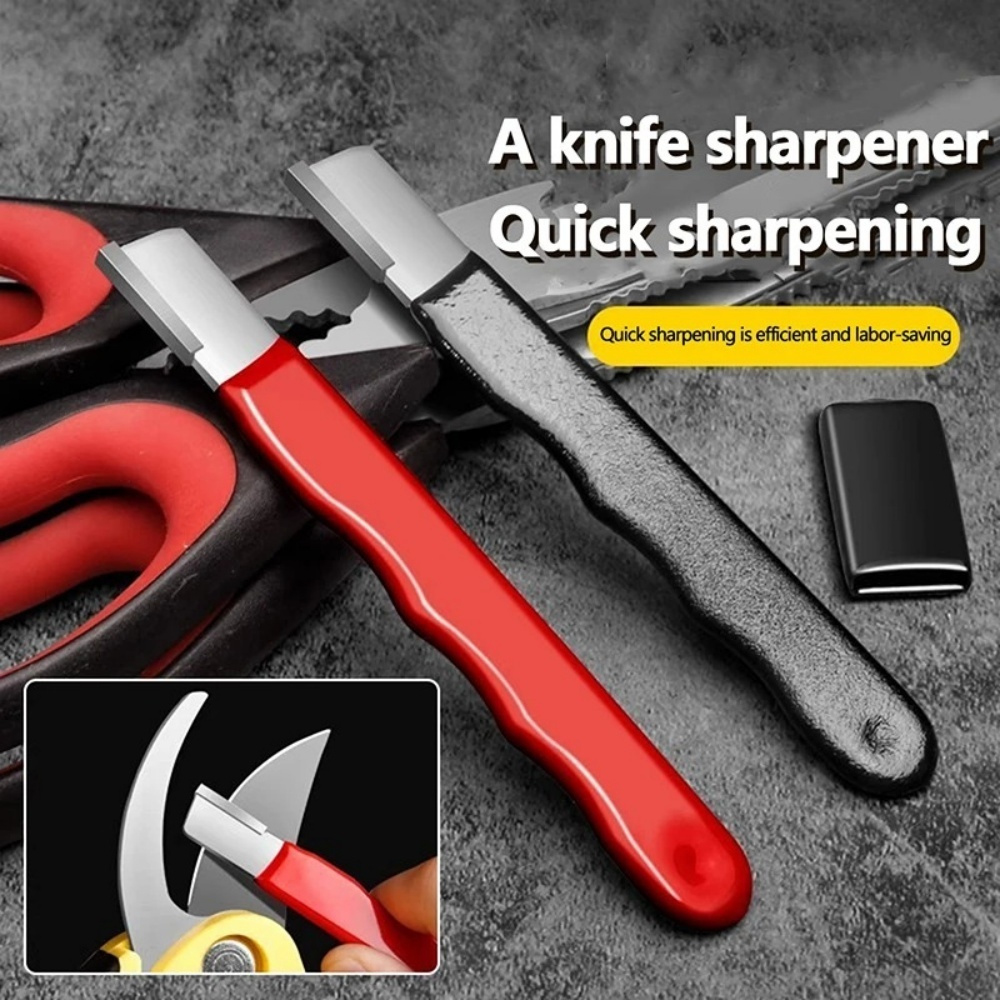 Gardening Tools Vegetables - Pengasah Pisau Logam Profesional, Pengasah Gunting,