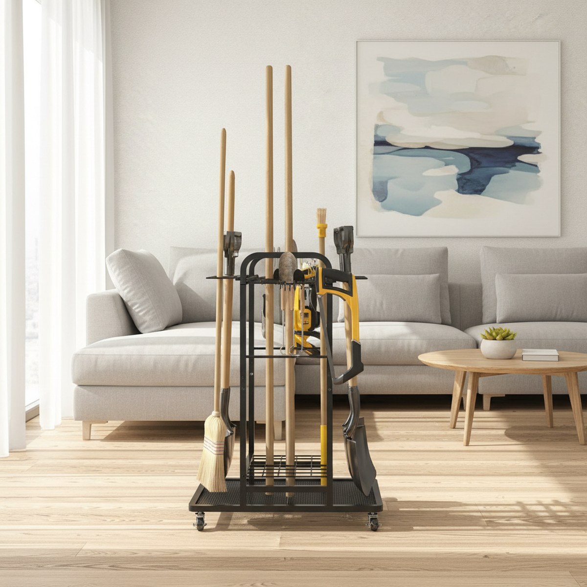 Gardening Tools Rack - Gerobak Alat Kebun Tahan Lama dengan