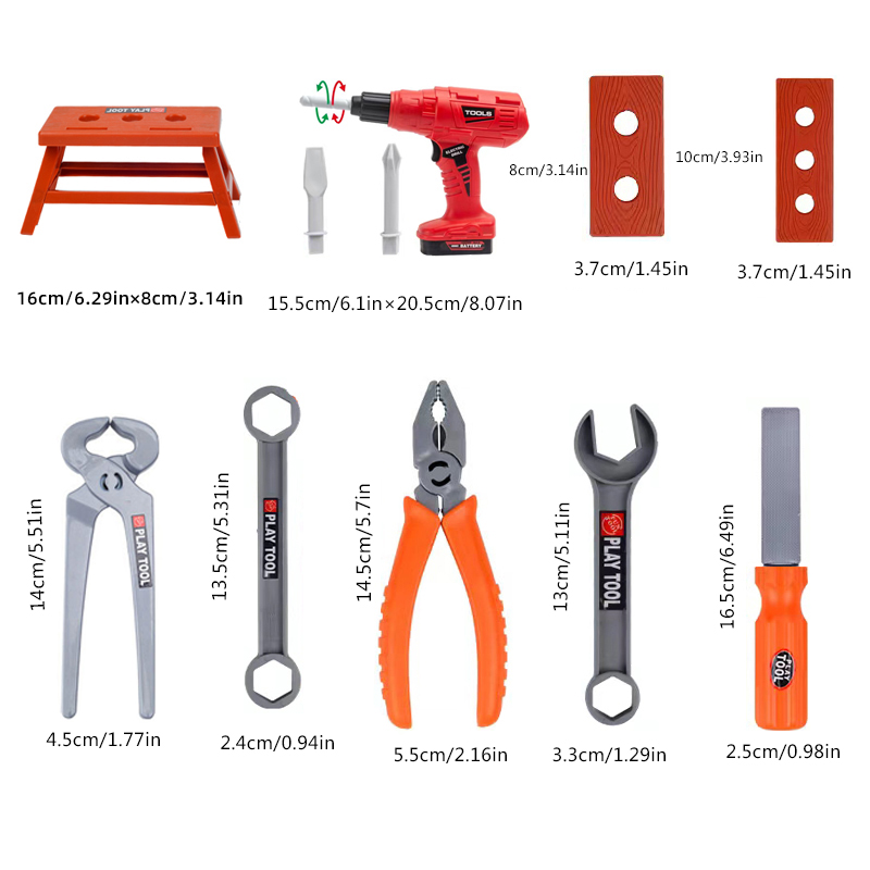 Set Kotak Peralatan Mainan 38p - Gardening Tools For 3 Year Old ulasan dan harga