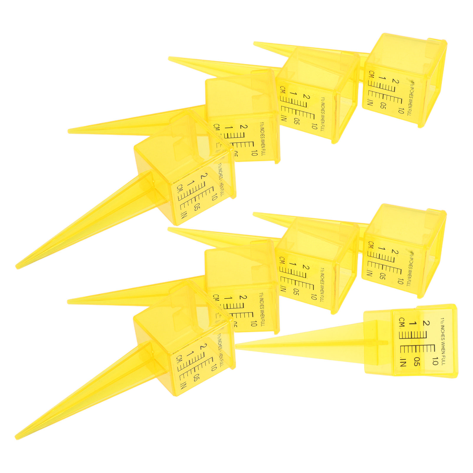 9 buah Alat Pengukur Curah Huj - Gardening Tools Plastic ulasan dan harga