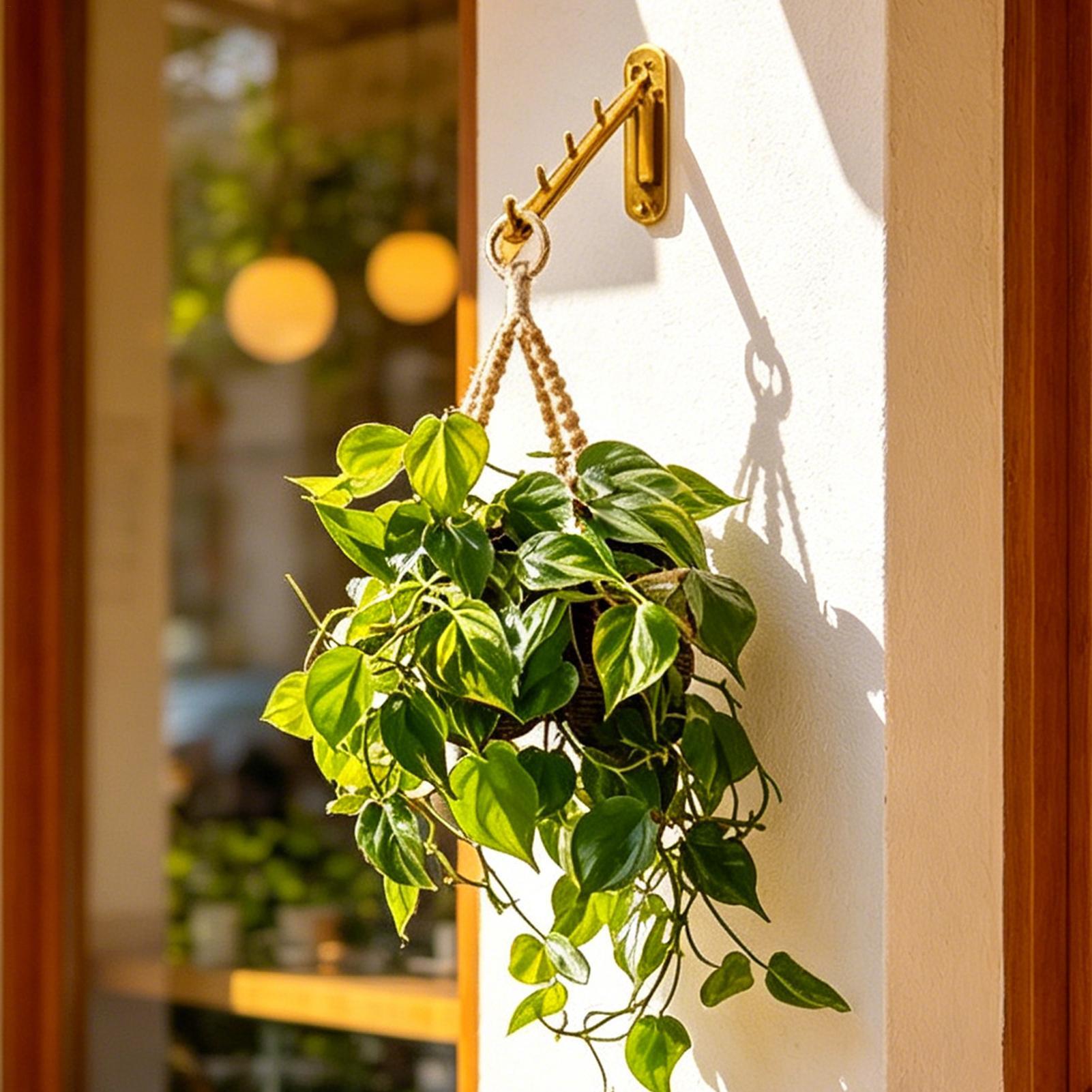 Rak tanaman gantung dinding, g - Hanging Planter Basket ulasan dan harga