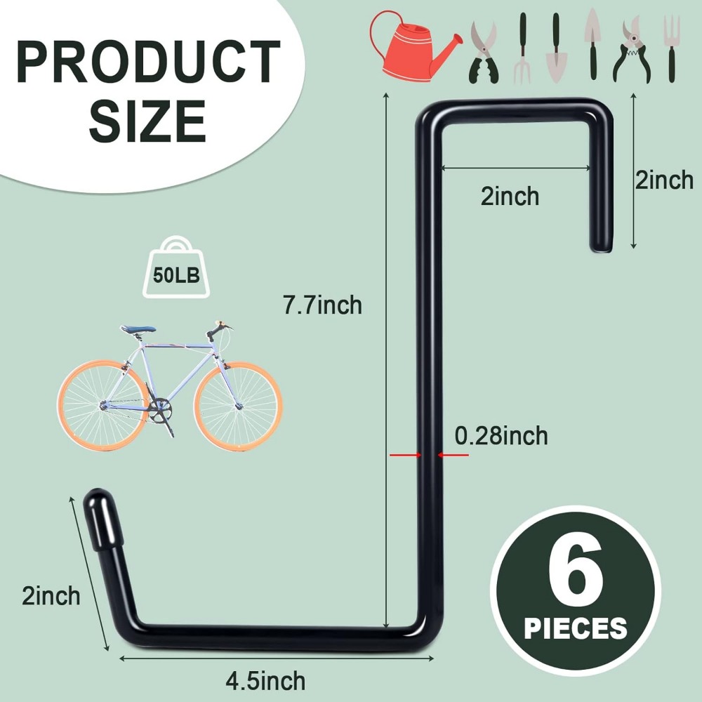 Besar 2/3/4/6/9 Buah Kait Gara - Gardening Tools Required ulasan dan harga