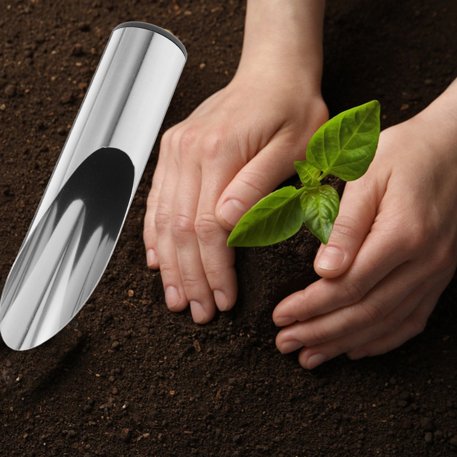 Sekop Taman Baja Tahan Karat A - Gardening Tools Spade ulasan dan harga