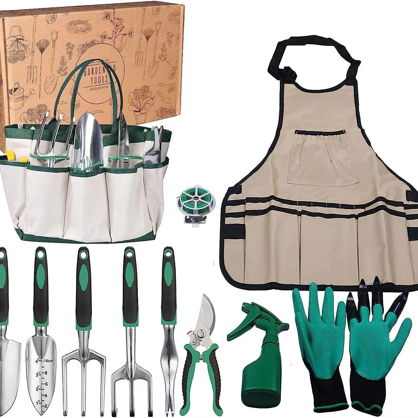 11 Pcs Set Peralatan Kebun dar - Gardening Tools Spade ulasan dan harga