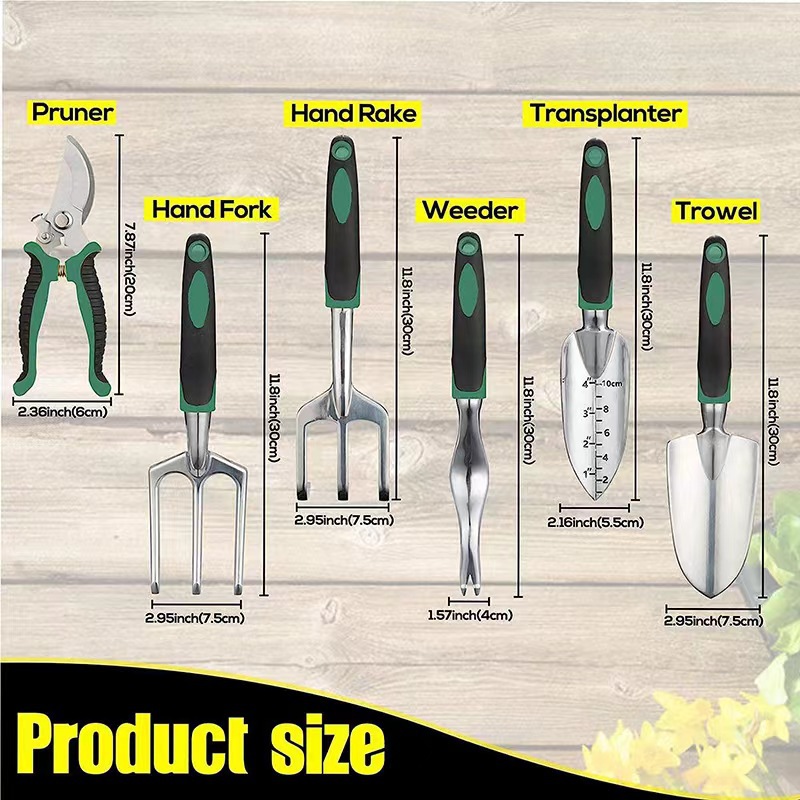 11 Pcs Set Peralatan Kebun dar - Gardening Tools Spade ulasan dan harga