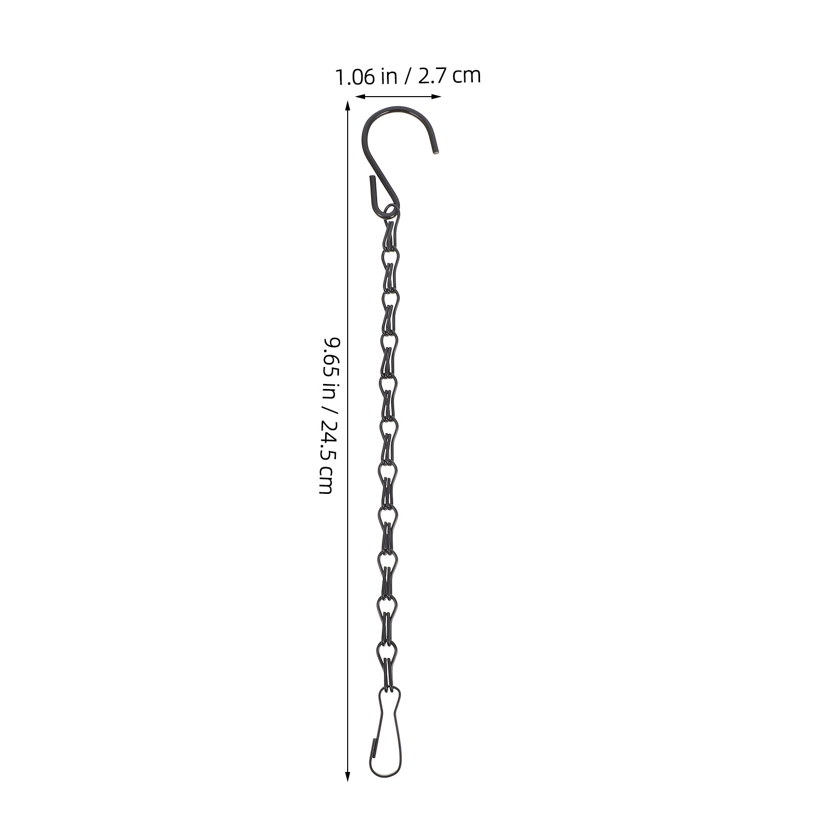 5 Buah Rantai Gantung Hitam de - Hanging Planter Basket ulasan dan harga