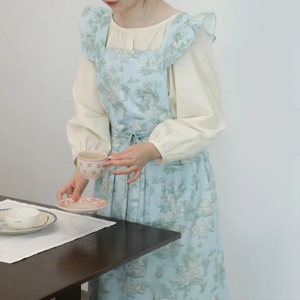 Celemek dapur berbahan katun t - Gardening Tools Women ulasan dan harga
