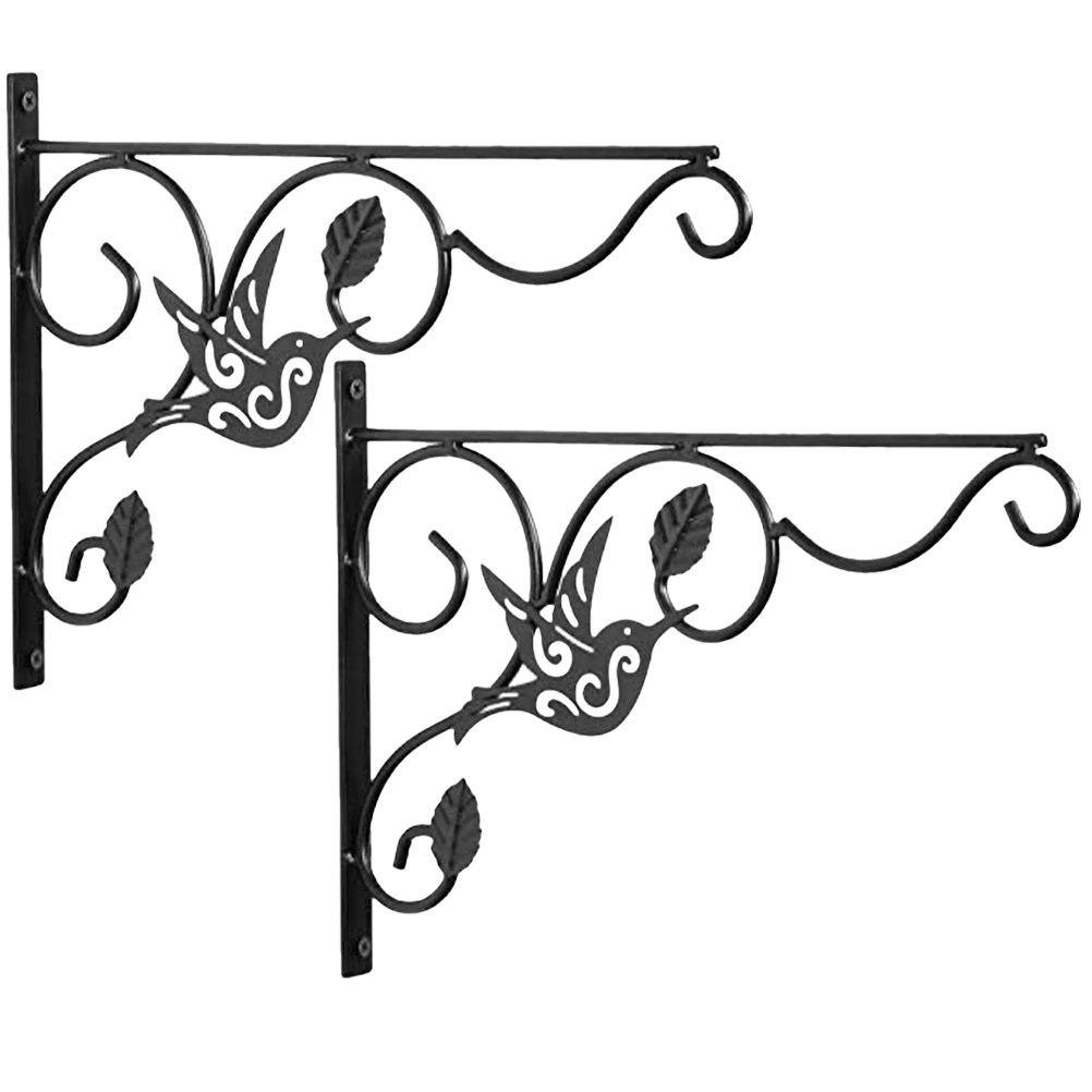 2 Buah Gantungan Dinding Besi  - Hanging Planter Basket ulasan dan harga