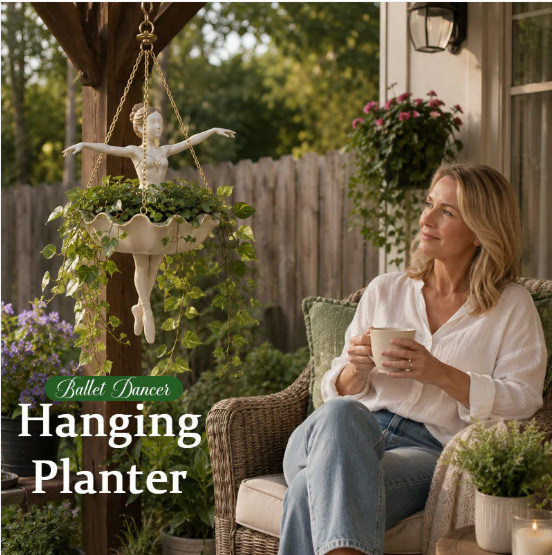 Pot Bunga Resin Gantung Bentuk - Hanging Planter Basket ulasan dan harga