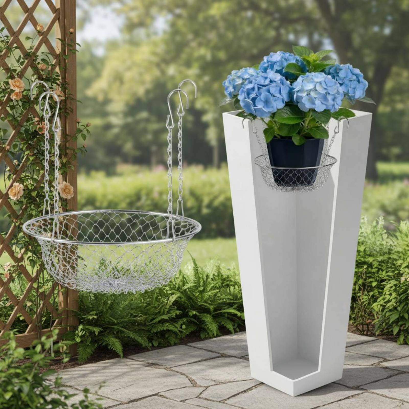 Keranjang Tanam yang Dapat Dis - Hanging Planter Basket ulasan dan harga
