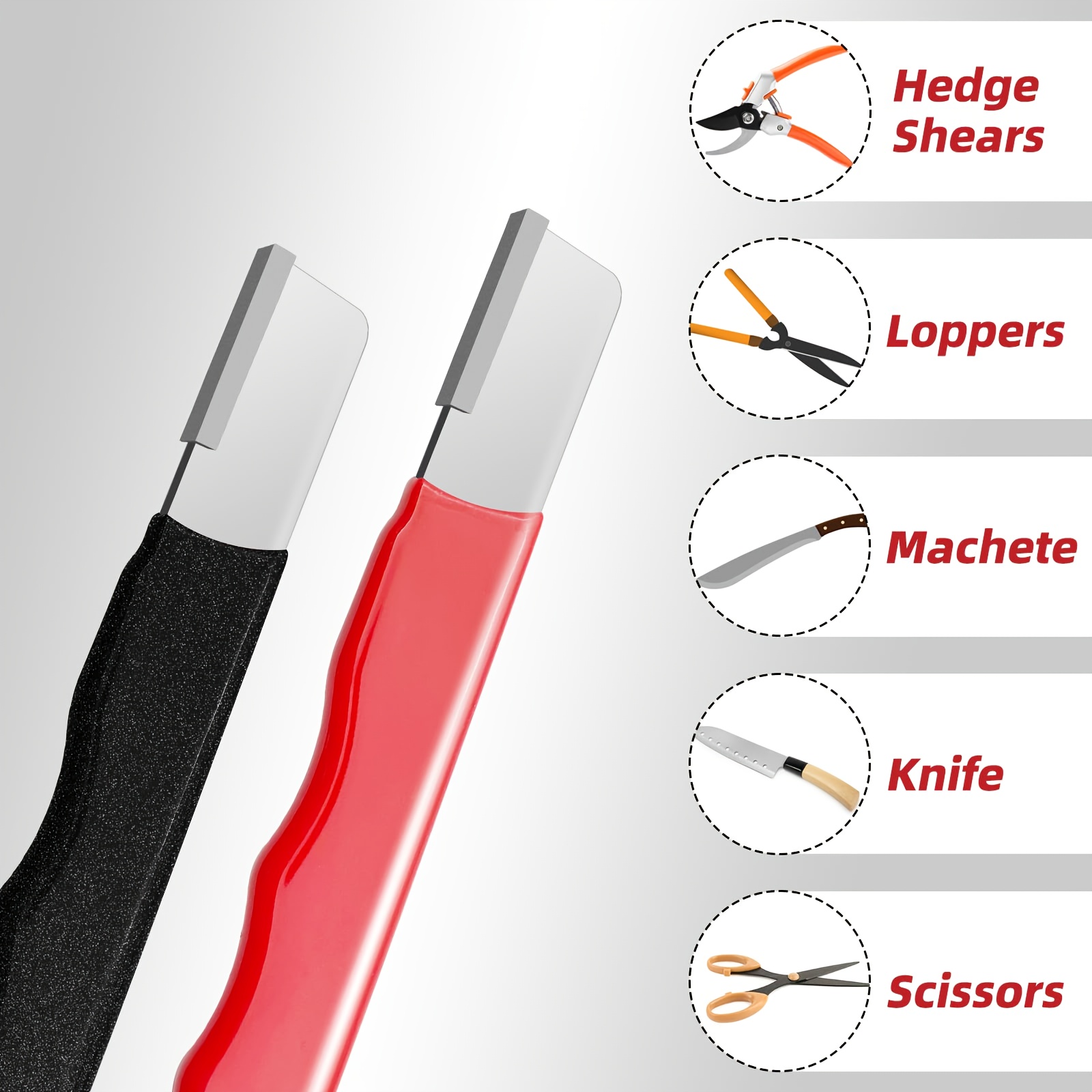 Pengasah Gunting Taman, dengan - Gardening Tools You Must Have ulasan dan harga