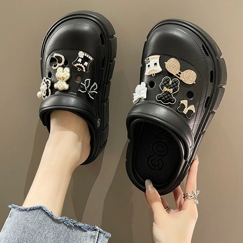 Sandal wedge wanita, sandal Pl - Gardening Tools Women ulasan dan harga