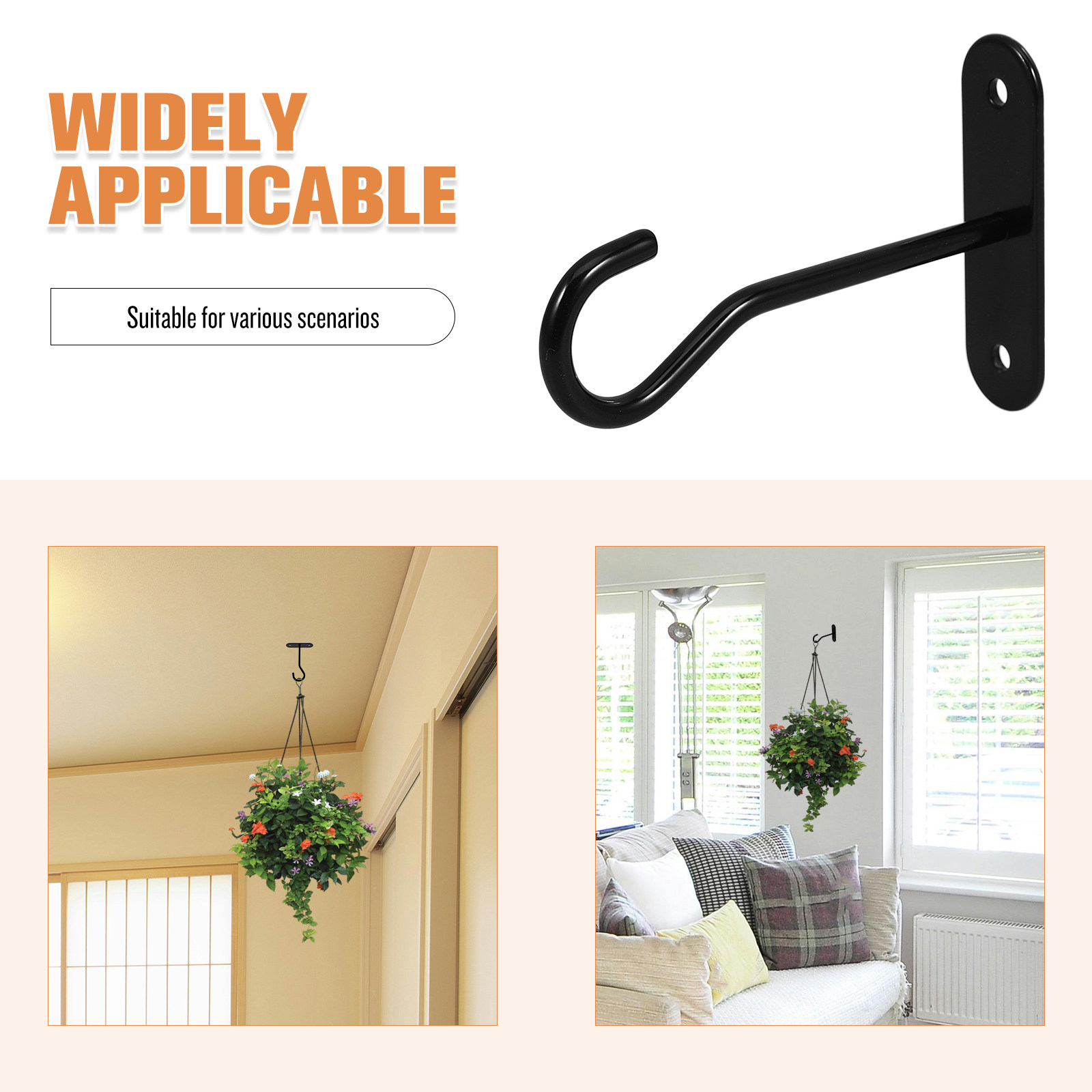 2 Set Gantungan Plafon untuk M - Hanging Planter Basket ulasan dan harga