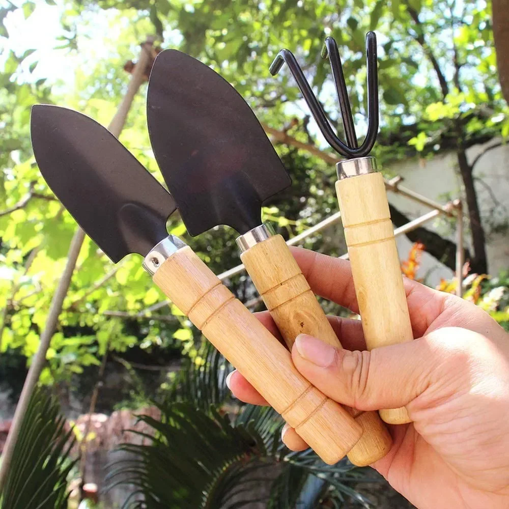 3Pcs/Set Peralatan Taman Mini  - Gardening Tools Vegetables ulasan dan harga