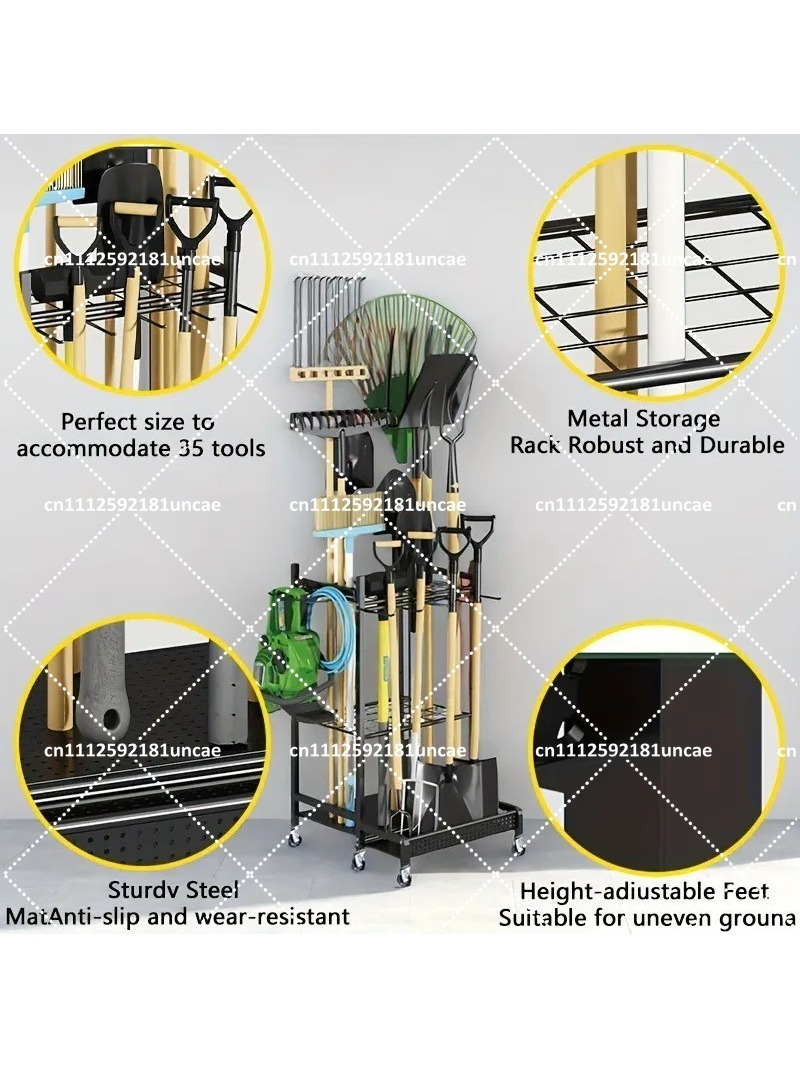 Organizer Peralatan Kebun, Rak - Gardening Tools Rack ulasan dan harga