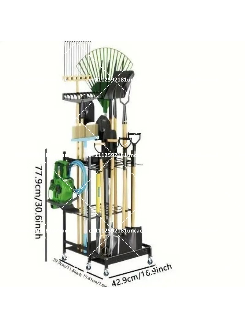 Organizer Peralatan Kebun, Rak - Gardening Tools Rack ulasan dan harga