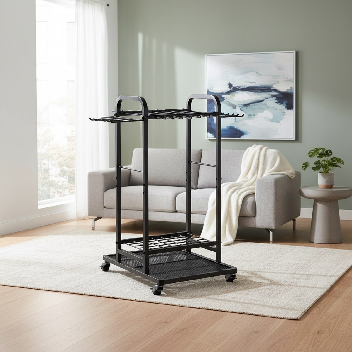 Gerobak Alat Kebun Tahan Lama  - Gardening Tools Rack ulasan dan harga